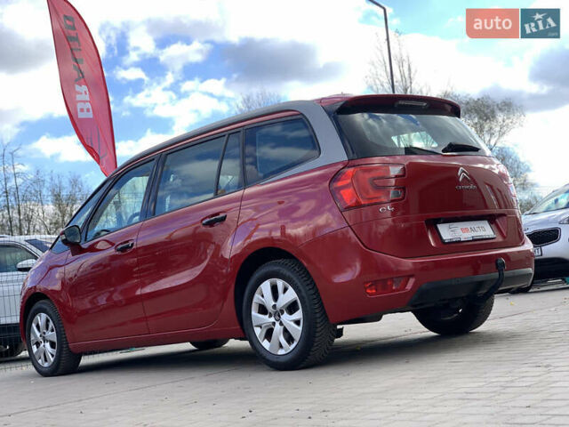Червоний Сітроен Гранд С4 Пікассо, об'ємом двигуна 1.6 л та пробігом 91 тис. км за 12899 $, фото 17 на Automoto.ua