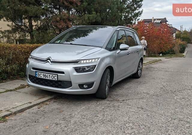 Сірий Сітроен Гранд С4 Пікассо, об'ємом двигуна 2 л та пробігом 198 тис. км за 10900 $, фото 1 на Automoto.ua