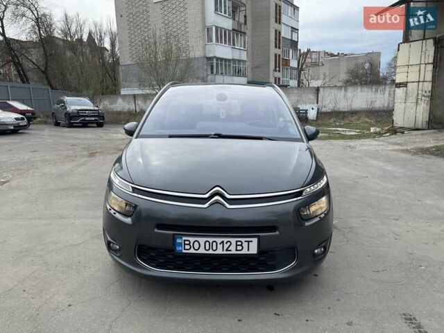 Сірий Сітроен Гранд С4 Пікассо, об'ємом двигуна 2 л та пробігом 208 тис. км за 12999 $, фото 1 на Automoto.ua