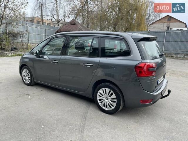 Сірий Сітроен Гранд С4 Пікассо, об'ємом двигуна 2 л та пробігом 208 тис. км за 12999 $, фото 4 на Automoto.ua