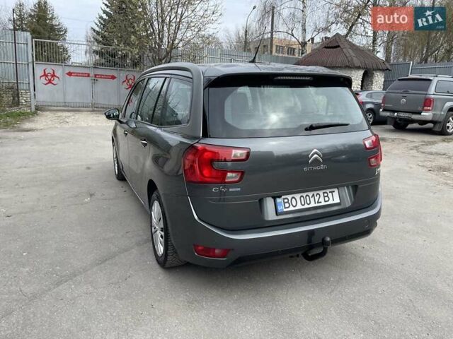Сірий Сітроен Гранд С4 Пікассо, об'ємом двигуна 2 л та пробігом 208 тис. км за 12999 $, фото 5 на Automoto.ua