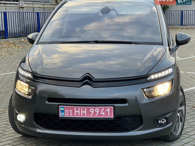 Ситроен Гранд С4 Пикассо 2014 в Тернополе на Automoto.ua Серый Ситроен Гранд С4 Пикассо, объемом двигателя 2 л и пробегом 199 тыс. км за 13300 $, фото 3 на Automoto.ua