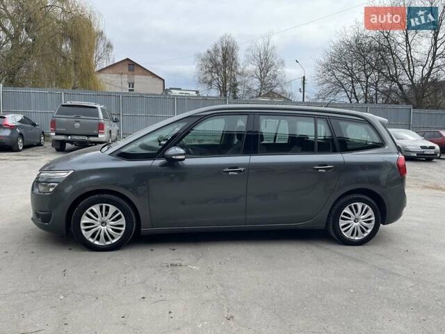 Сірий Сітроен Гранд С4 Пікассо, об'ємом двигуна 2 л та пробігом 208 тис. км за 12999 $, фото 3 на Automoto.ua