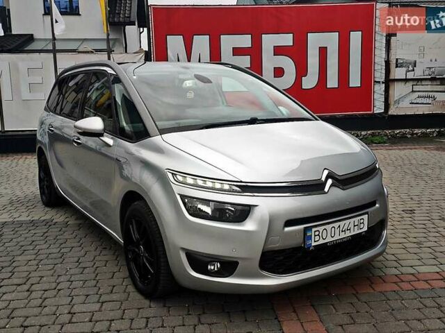 Сірий Сітроен Гранд С4 Пікассо, об'ємом двигуна 1.56 л та пробігом 186 тис. км за 10999 $, фото 7 на Automoto.ua
