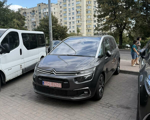 Серый Ситроен Гранд С4 Пикассо, объемом двигателя 1.6 л и пробегом 170 тыс. км за 12500 $, фото 5 на Automoto.ua