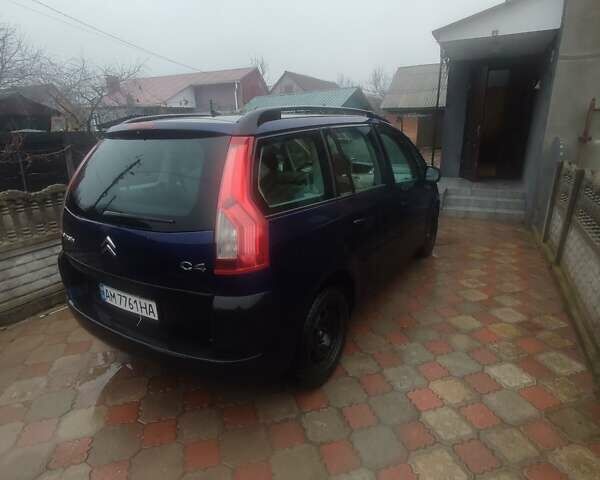 Синий Ситроен Гранд С4 Пикассо, объемом двигателя 1.6 л и пробегом 280 тыс. км за 5500 $, фото 2 на Automoto.ua