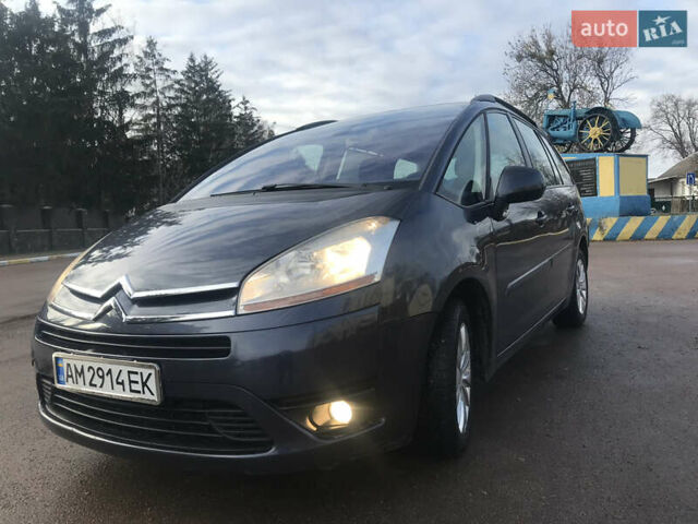 Синий Ситроен Гранд С4 Пикассо, объемом двигателя 1.6 л и пробегом 330 тыс. км за 5400 $, фото 7 на Automoto.ua