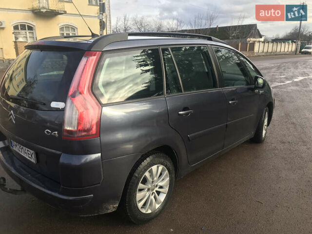 Синий Ситроен Гранд С4 Пикассо, объемом двигателя 1.6 л и пробегом 330 тыс. км за 5400 $, фото 2 на Automoto.ua