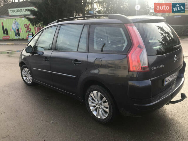 Синий Ситроен Гранд С4 Пикассо, объемом двигателя 1.6 л и пробегом 330 тыс. км за 5400 $, фото 3 на Automoto.ua