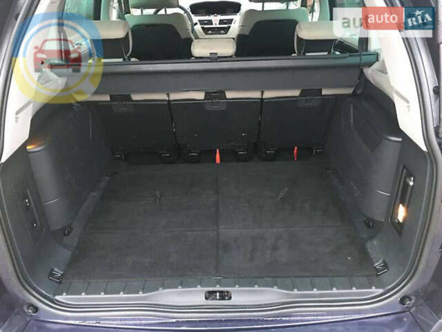 Синий Ситроен Гранд С4 Пикассо, объемом двигателя 2 л и пробегом 280 тыс. км за 7600 $, фото 14 на Automoto.ua