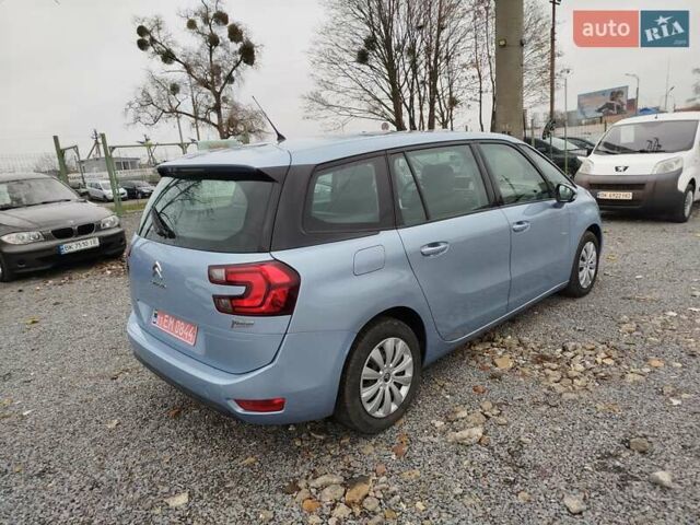 Синий Ситроен Гранд С4 Пикассо, объемом двигателя 1.6 л и пробегом 241 тыс. км за 8999 $, фото 12 на Automoto.ua