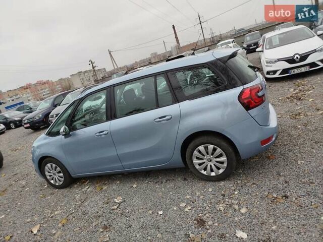 Синий Ситроен Гранд С4 Пикассо, объемом двигателя 1.6 л и пробегом 241 тыс. км за 8999 $, фото 17 на Automoto.ua
