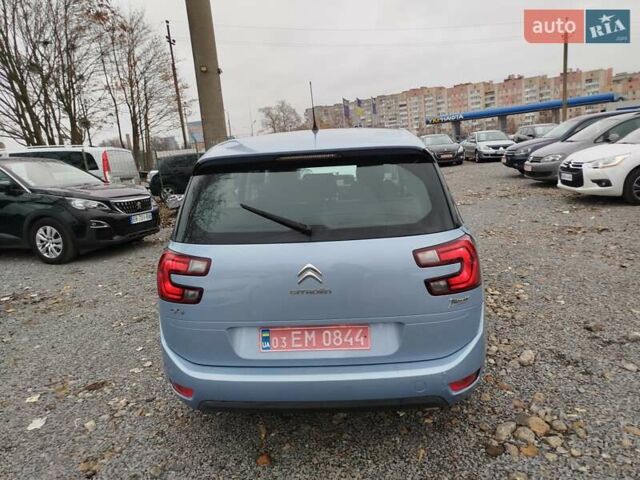 Синий Ситроен Гранд С4 Пикассо, объемом двигателя 1.6 л и пробегом 241 тыс. км за 8999 $, фото 13 на Automoto.ua