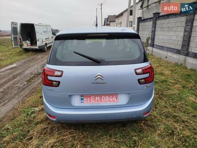 Синий Ситроен Гранд С4 Пикассо, объемом двигателя 1.6 л и пробегом 241 тыс. км за 8999 $, фото 33 на Automoto.ua