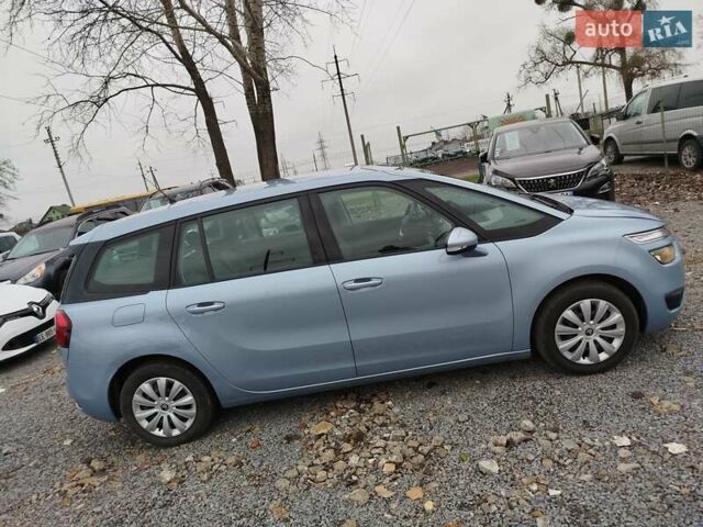 Синий Ситроен Гранд С4 Пикассо, объемом двигателя 1.6 л и пробегом 241 тыс. км за 8999 $, фото 9 на Automoto.ua