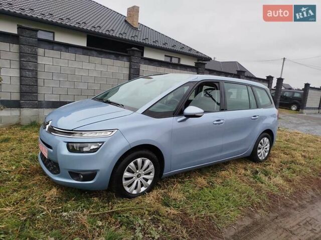 Синий Ситроен Гранд С4 Пикассо, объемом двигателя 1.6 л и пробегом 241 тыс. км за 8999 $, фото 28 на Automoto.ua