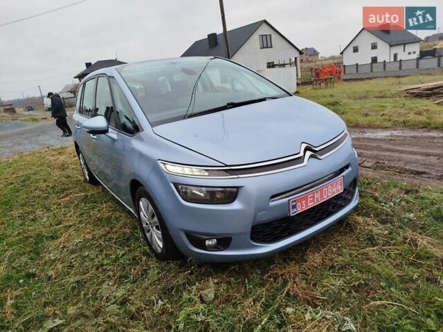 Синий Ситроен Гранд С4 Пикассо, объемом двигателя 1.6 л и пробегом 241 тыс. км за 8999 $, фото 31 на Automoto.ua