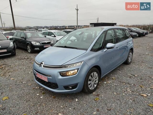 Синий Ситроен Гранд С4 Пикассо, объемом двигателя 1.6 л и пробегом 241 тыс. км за 8999 $, фото 8 на Automoto.ua