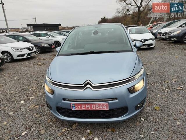Синий Ситроен Гранд С4 Пикассо, объемом двигателя 1.6 л и пробегом 241 тыс. км за 8999 $, фото 11 на Automoto.ua