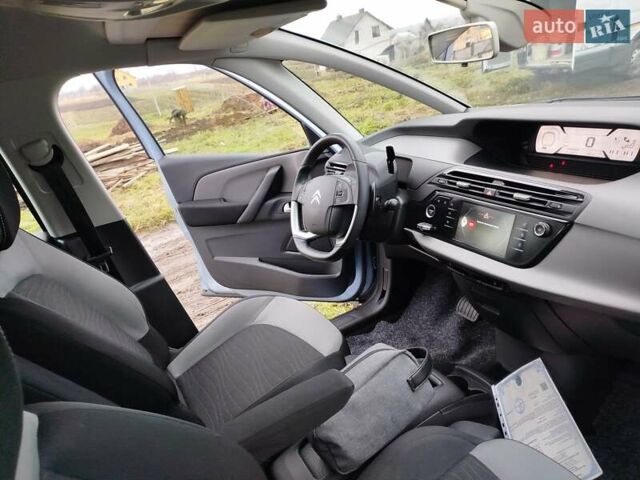 Синий Ситроен Гранд С4 Пикассо, объемом двигателя 1.6 л и пробегом 241 тыс. км за 8999 $, фото 15 на Automoto.ua