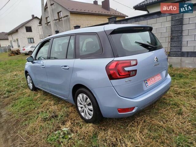 Синий Ситроен Гранд С4 Пикассо, объемом двигателя 1.6 л и пробегом 241 тыс. км за 8999 $, фото 32 на Automoto.ua