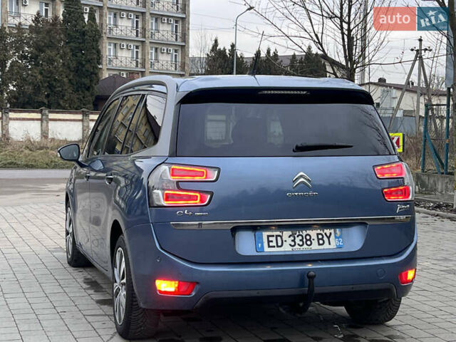 Синий Ситроен Гранд С4 Пикассо, объемом двигателя 2 л и пробегом 226 тыс. км за 13400 $, фото 86 на Automoto.ua
