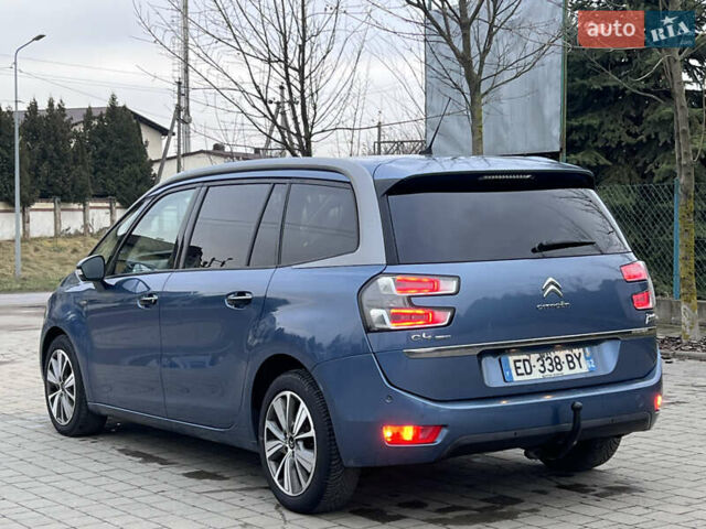 Синий Ситроен Гранд С4 Пикассо, объемом двигателя 2 л и пробегом 226 тыс. км за 13400 $, фото 85 на Automoto.ua