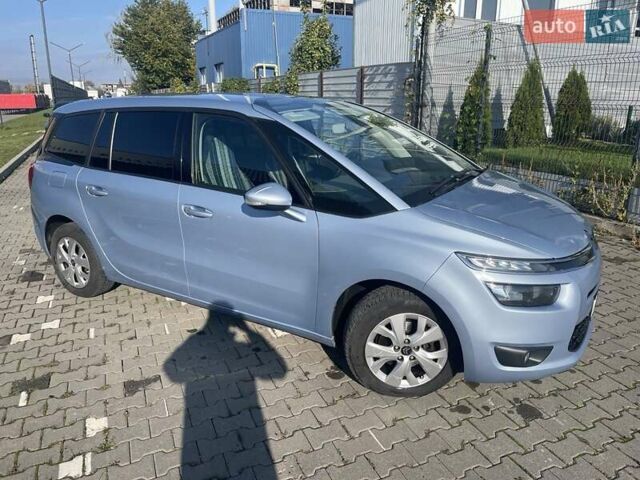 Синий Ситроен Гранд С4 Пикассо, объемом двигателя 1.6 л и пробегом 193 тыс. км за 12550 $, фото 10 на Automoto.ua