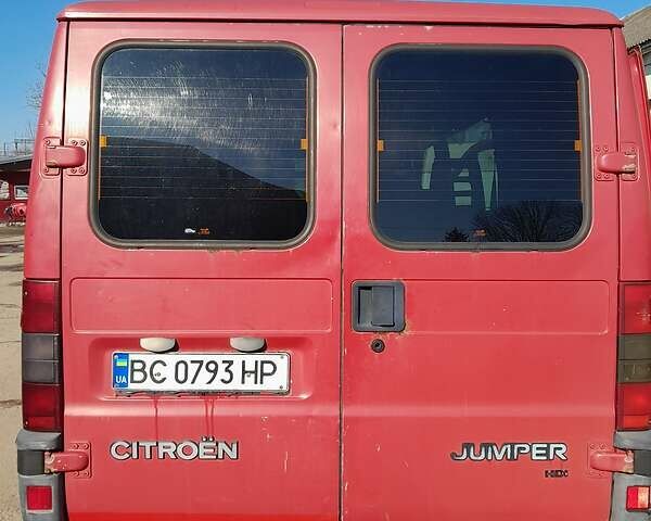 Красный Ситроен Джампер пасс., объемом двигателя 2 л и пробегом 290 тыс. км за 3900 $, фото 15 на Automoto.ua