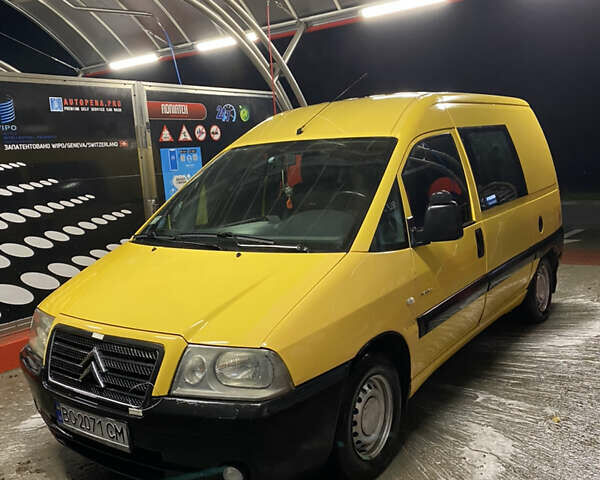 Жовтий Сітроен Джампі пас., об'ємом двигуна 1.87 л та пробігом 200 тис. км за 4500 $, фото 2 на Automoto.ua