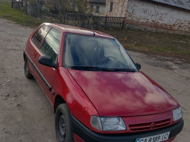 Червоний Сітроен Саксо, об'ємом двигуна 1 л та пробігом 300 тис. км за 1500 $, фото 2 на Automoto.ua