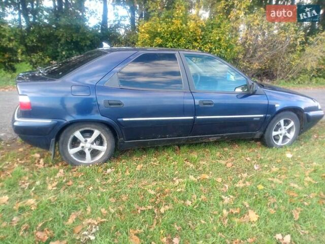 Синий Ситроен Ксантия, объемом двигателя 1.9 л и пробегом 345 тыс. км за 1200 $, фото 1 на Automoto.ua