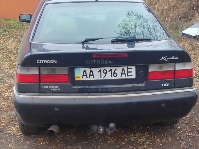 Синий Ситроен Ксантия, объемом двигателя 1.9 л и пробегом 3 тыс. км за 1200 $, фото 2 на Automoto.ua