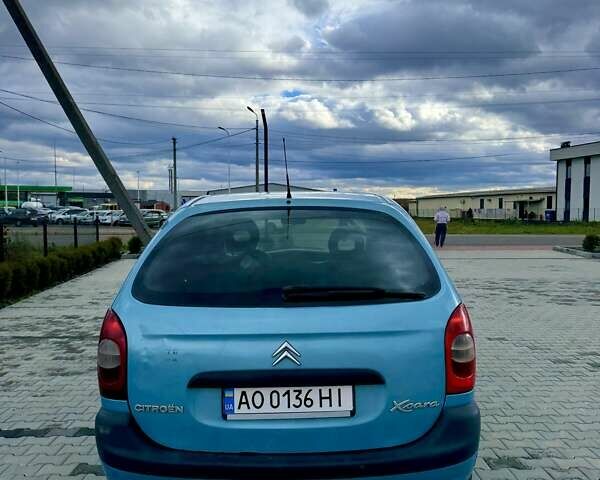 Синій Сітроен Ксара Пікассо, об'ємом двигуна 1.6 л та пробігом 306 тис. км за 2500 $, фото 1 на Automoto.ua