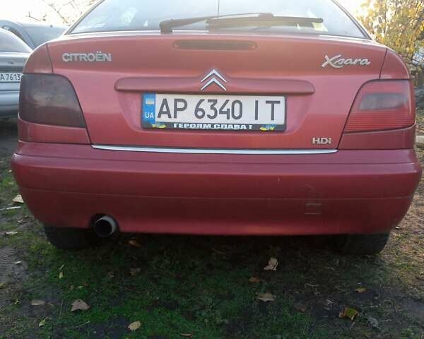 Красный Ситроен Ксара, объемом двигателя 2 л и пробегом 248 тыс. км за 3100 $, фото 12 на Automoto.ua
