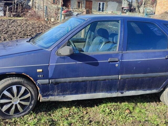 Синий Ситроен ЗХ, объемом двигателя 1.8 л и пробегом 320 тыс. км за 450 $, фото 8 на Automoto.ua