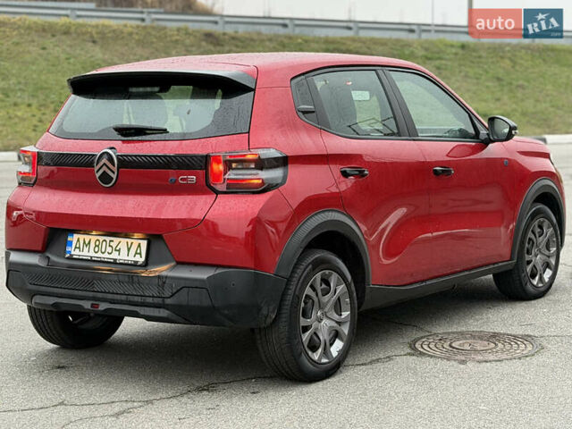 Красный Ситроен e-C3, объемом двигателя 0 л и пробегом 4 тыс. км за 19900 $, фото 3 на Automoto.ua