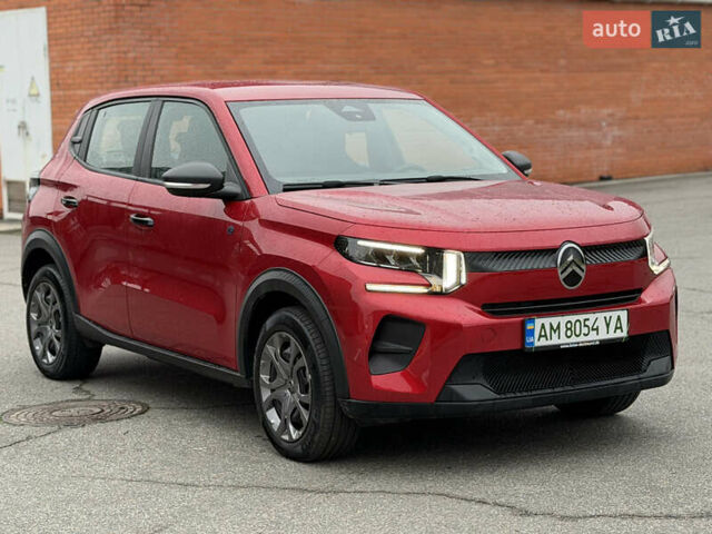 Красный Ситроен e-C3, объемом двигателя 0 л и пробегом 4 тыс. км за 19900 $, фото 2 на Automoto.ua
