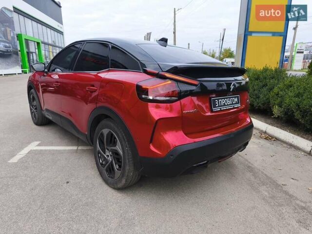 Червоний Сітроен e-C4, об'ємом двигуна 0 л та пробігом 5 тис. км за 26359 $, фото 8 на Automoto.ua