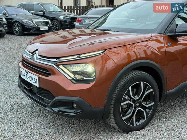 Помаранчевий Сітроен e-C4, об'ємом двигуна 0 л та пробігом 12 тис. км за 17700 $, фото 2 на Automoto.ua