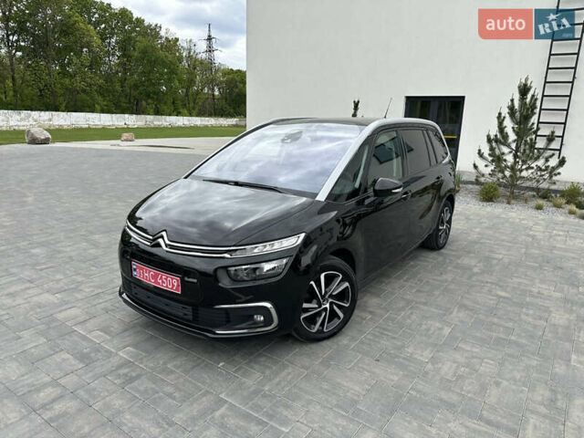 Черный Ситроен Grand C4 SpaceToure, объемом двигателя 1.5 л и пробегом 108 тыс. км за 18900 $, фото 1 на Automoto.ua