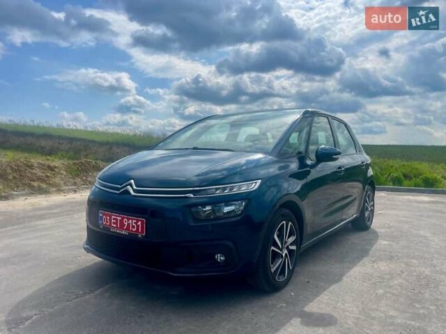 Синий Ситроен Grand C4 SpaceToure, объемом двигателя 1.5 л и пробегом 182 тыс. км за 16300 $, фото 1 на Automoto.ua