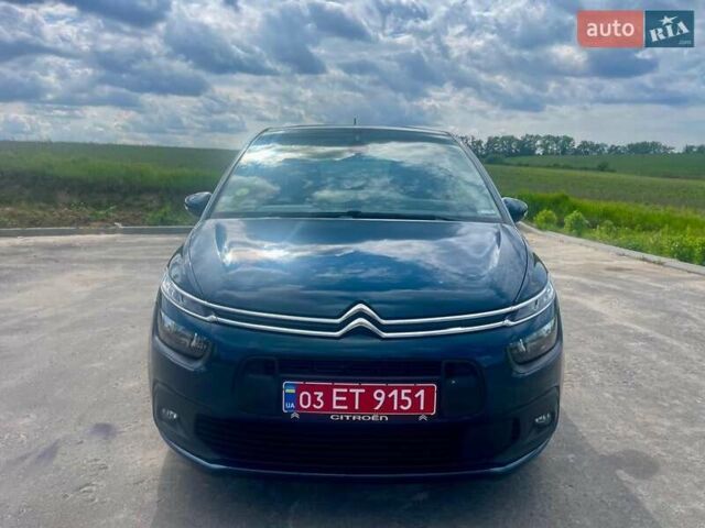 Синий Ситроен Grand C4 SpaceToure, объемом двигателя 1.5 л и пробегом 182 тыс. км за 16300 $, фото 4 на Automoto.ua