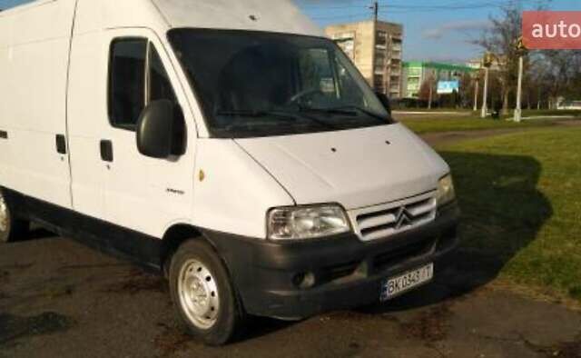 Белый Ситроен Jumper, объемом двигателя 2.18 л и пробегом 400 тыс. км за 3950 $, фото 1 на Automoto.ua