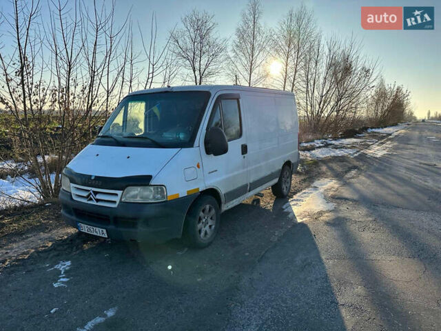 Белый Ситроен Jumper, объемом двигателя 2.8 л и пробегом 250 тыс. км за 2500 $, фото 3 на Automoto.ua