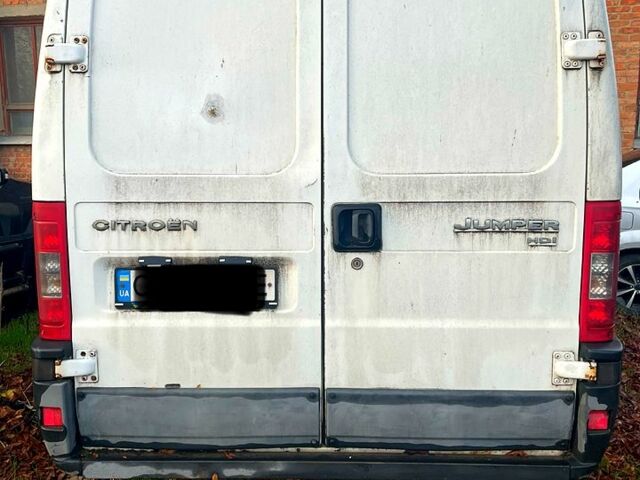 Белый Ситроен Jumper, объемом двигателя 2 л и пробегом 408 тыс. км за 3800 $, фото 1 на Automoto.ua