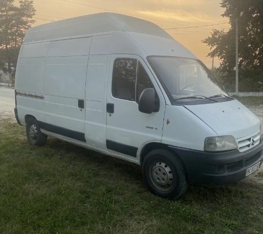 Белый Ситроен Jumper, объемом двигателя 2.2 л и пробегом 459 тыс. км за 3700 $, фото 1 на Automoto.ua