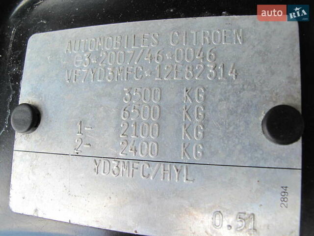 Білий Сітроен Jumper, об'ємом двигуна 2 л та пробігом 189 тис. км за 14900 $, фото 1 на Automoto.ua