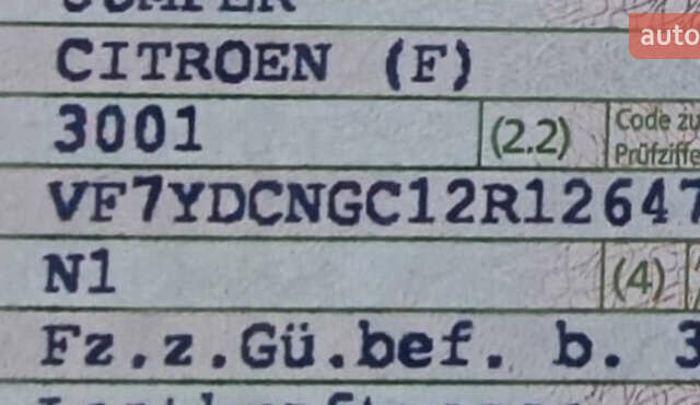 Красный Ситроен Jumper, объемом двигателя 2.2 л и пробегом 230 тыс. км за 14500 $, фото 1 на Automoto.ua