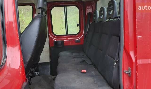 Красный Ситроен Jumper, объемом двигателя 2.2 л и пробегом 230 тыс. км за 14500 $, фото 4 на Automoto.ua